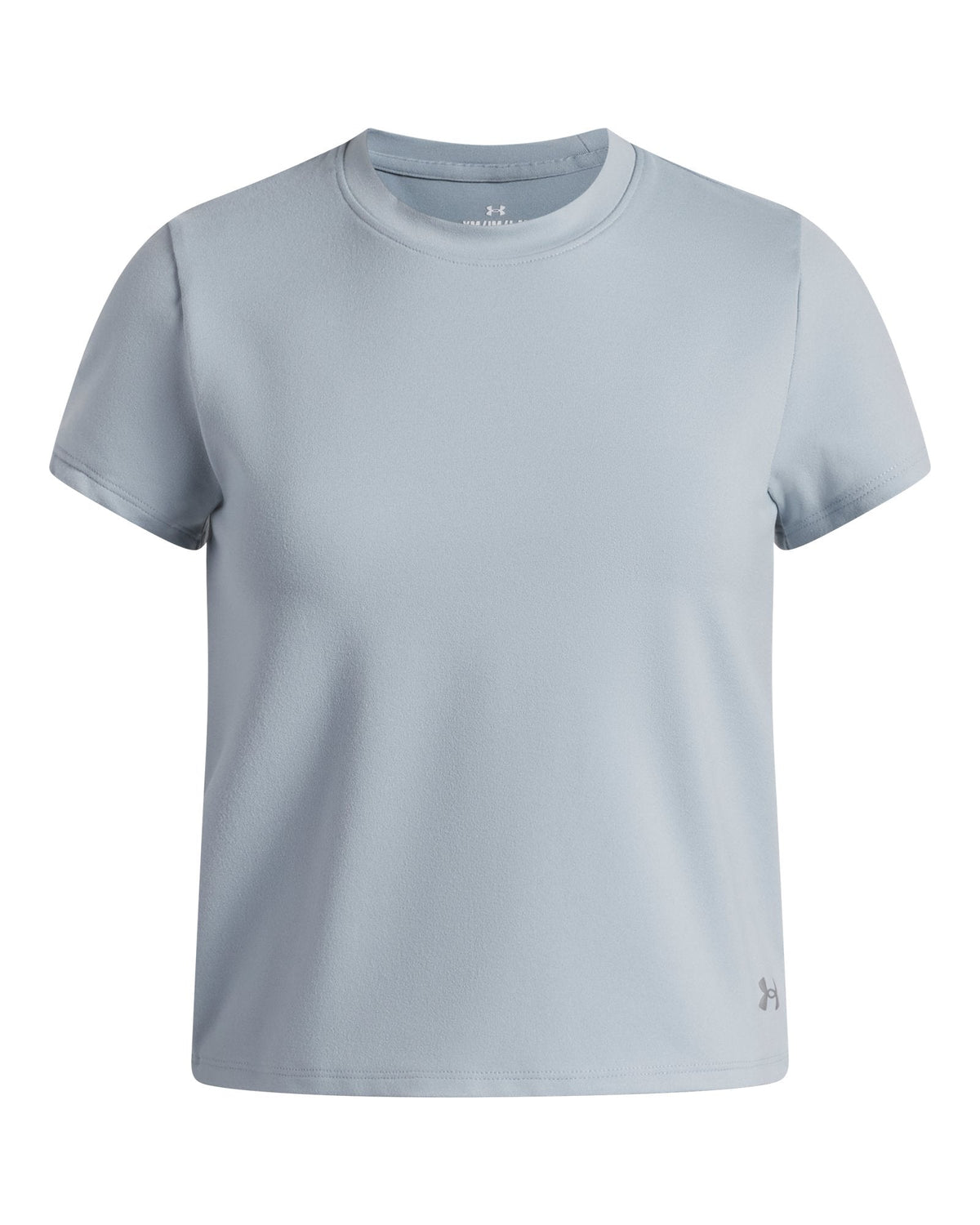 UA Movement Fitted Girls' Short Sleeve - Blue