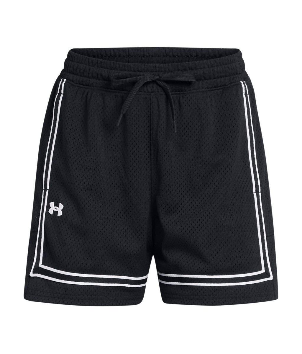 UA Zone Pro Mesh Women's 5" Shorts - Black