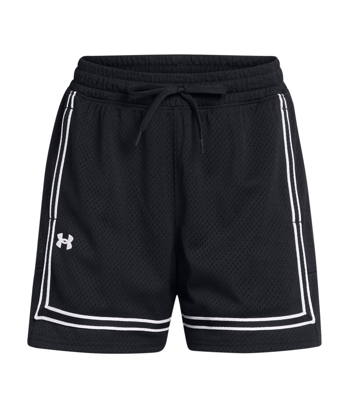 UA Zone Pro Mesh Women's 5" Shorts - Black