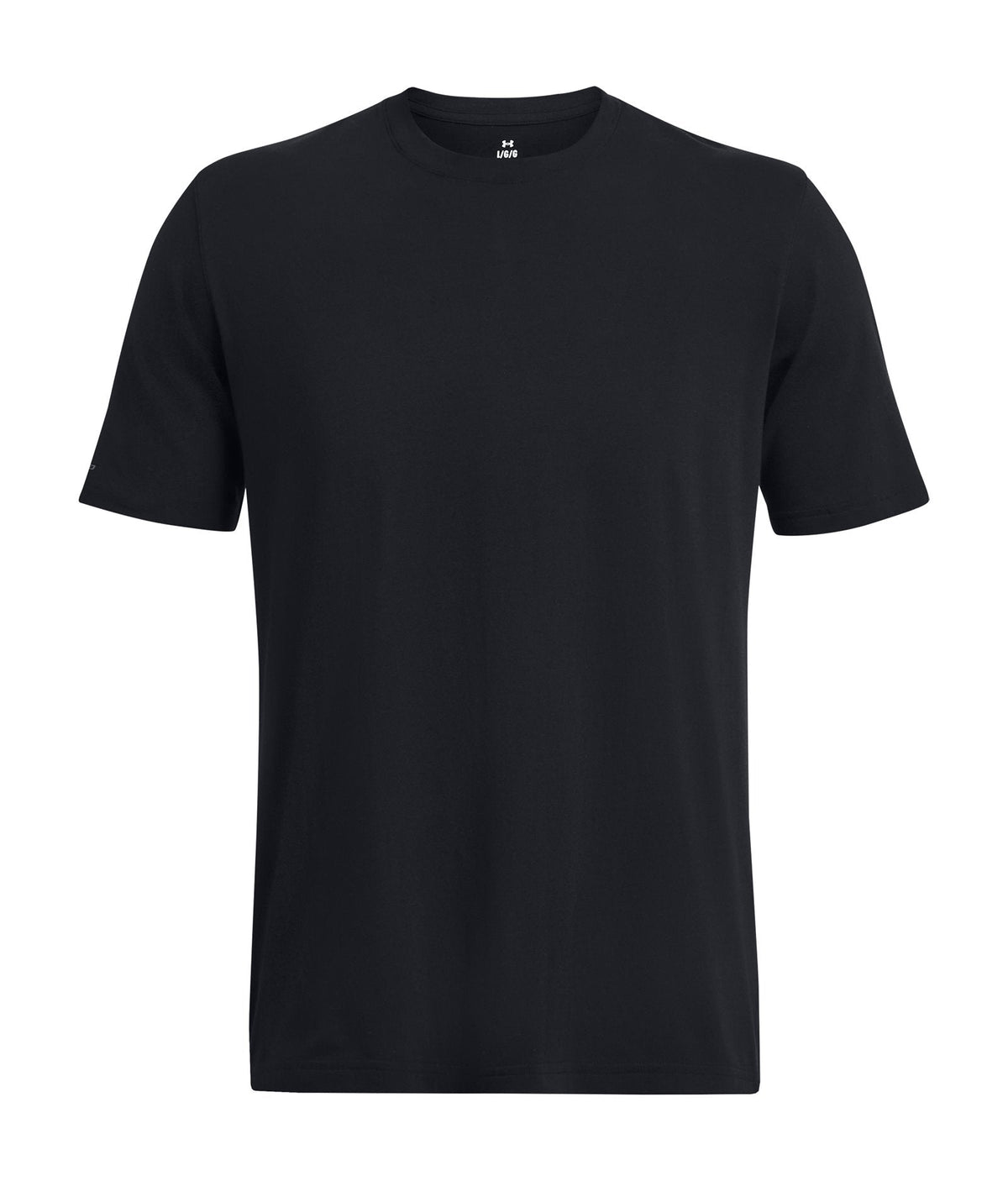 UA Icon Charged Cotton® Men's Short Sleeve - Black