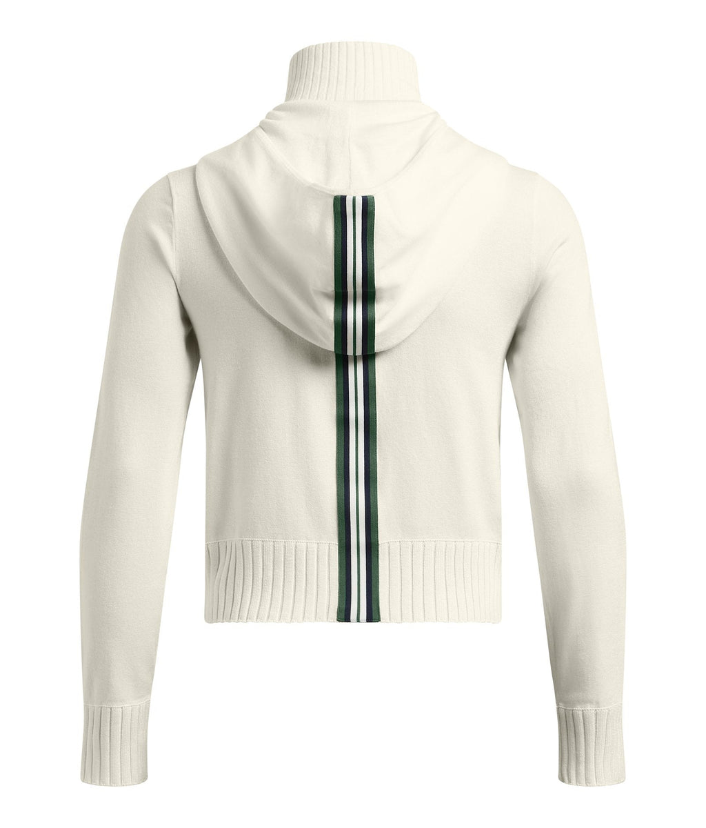 UA Premier Women's Full-Zip Hooded Sweater - White