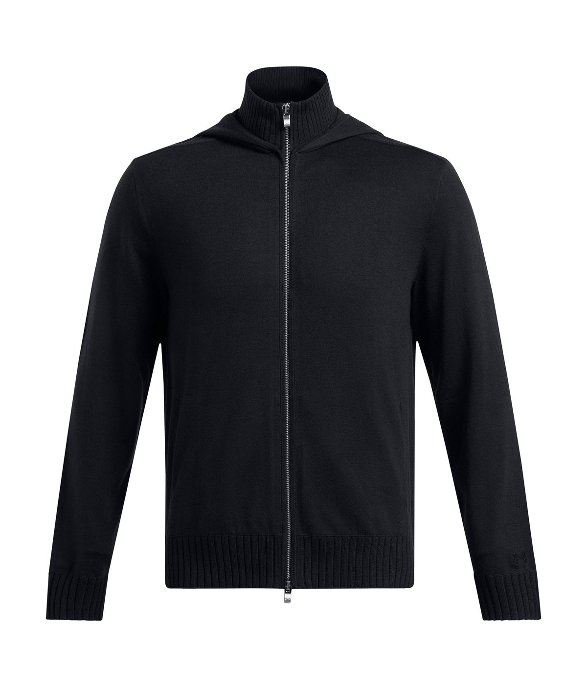 UA Premier Men's Full-Zip Hooded Sweater - Black
