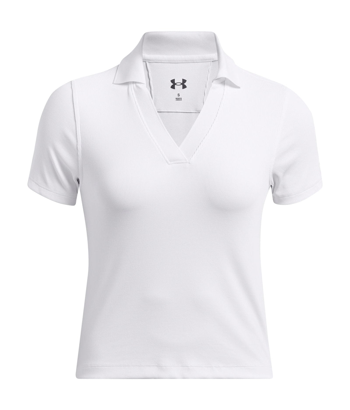 UA Premier Rib Women's Polo - White