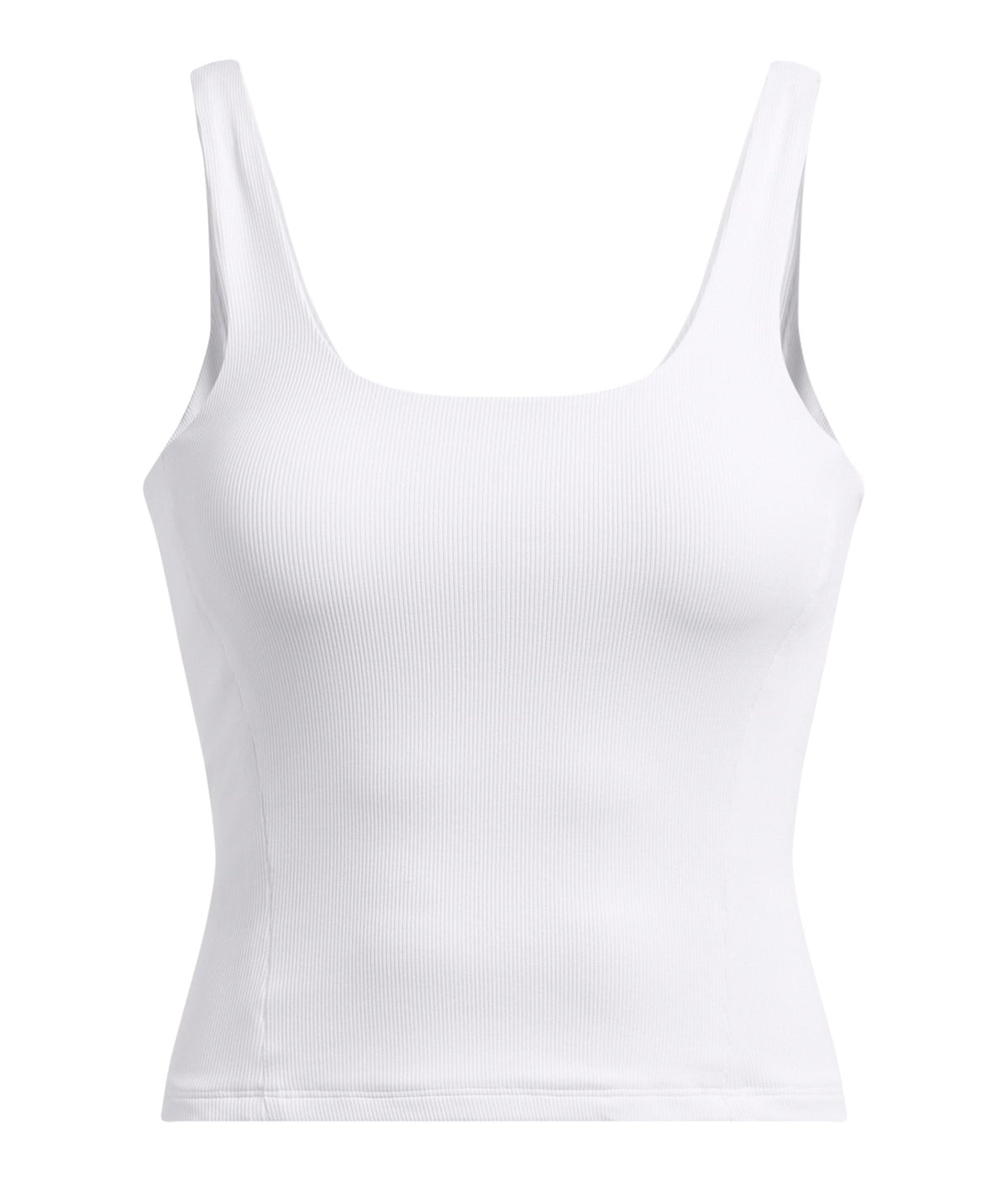 UA Premier Rib Women's Tank - White