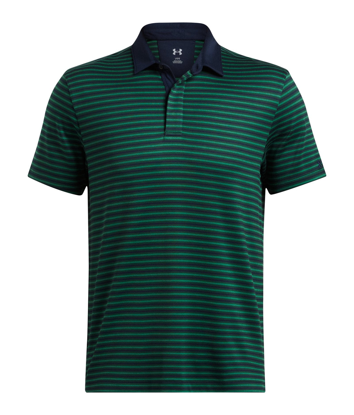 UA Premier Stripe Men's Polo - Navy