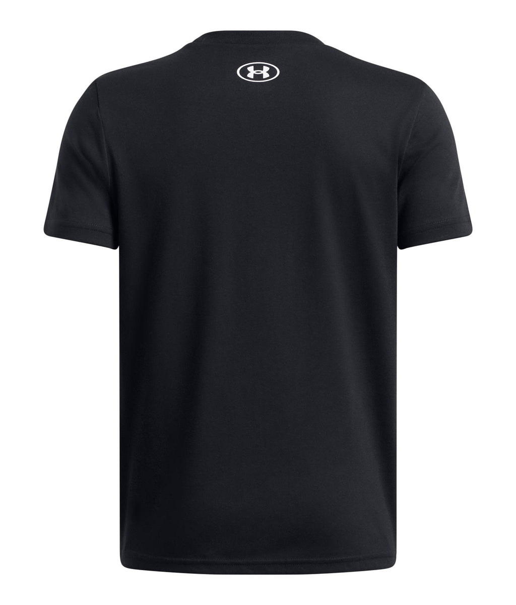 UA Sportstyle Boys' Short Sleeve - Black