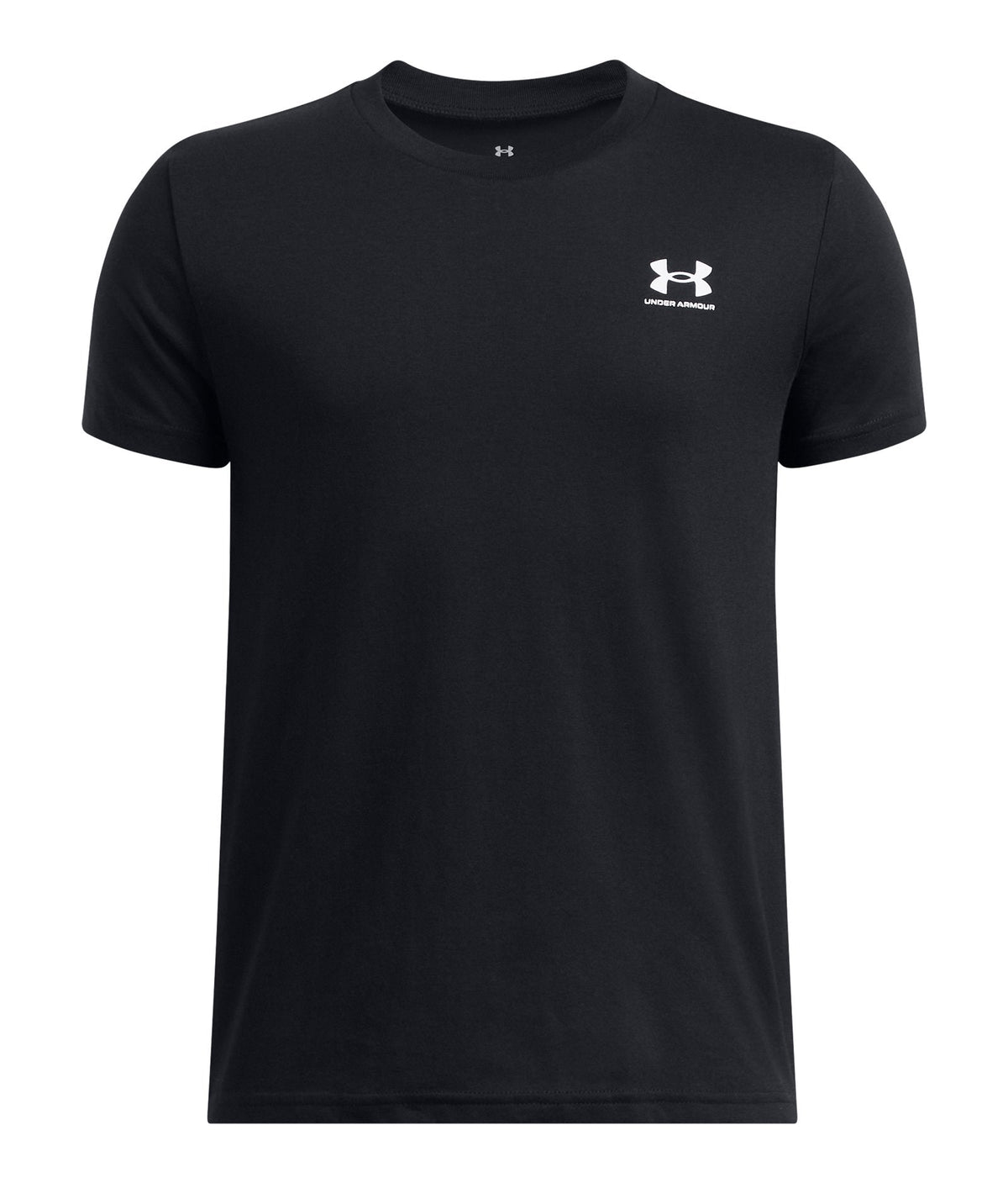 UA Sportstyle Boys' Short Sleeve - Black