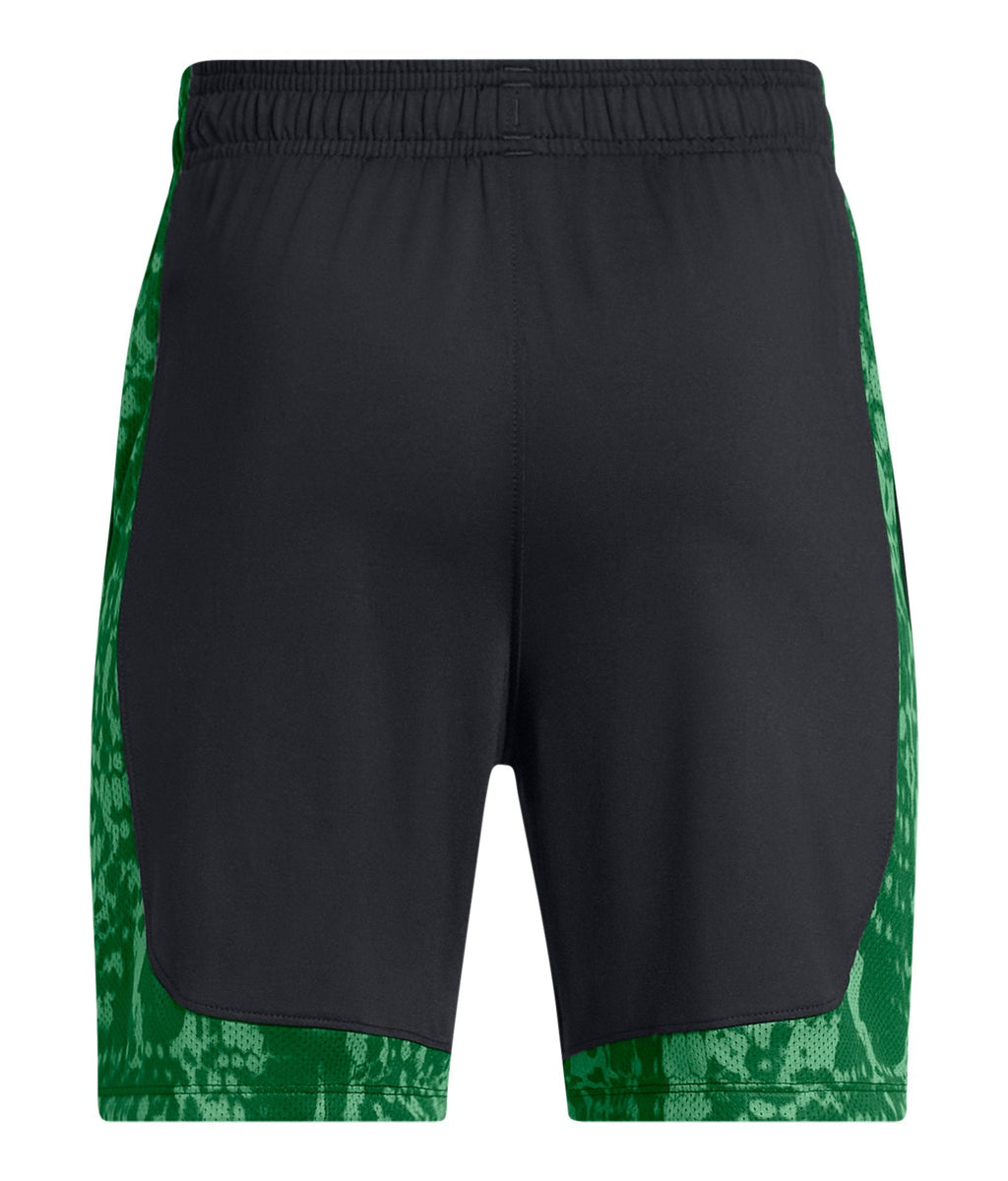 UA Tech™ Vent Print Blocked Boys' Shorts - Black