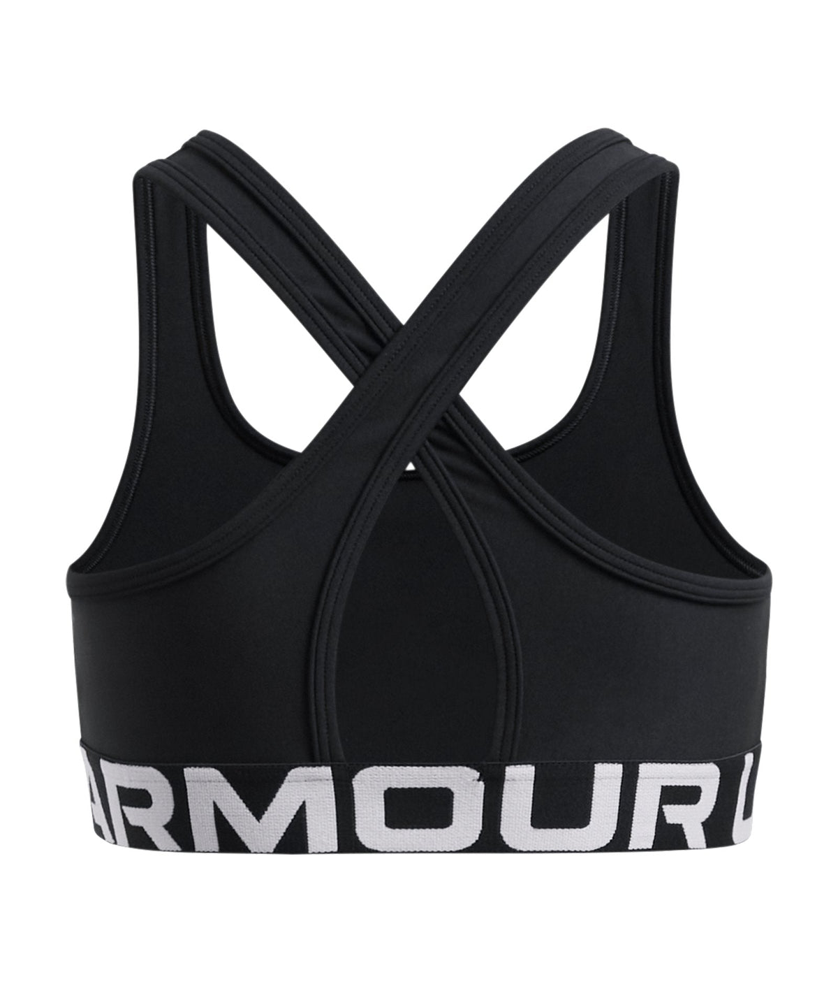 UA Crossback Girls' Sports Bra - Black