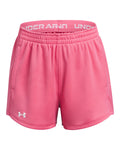 UA Tech™ Mesh Play Up Girls' Shorts - Pink