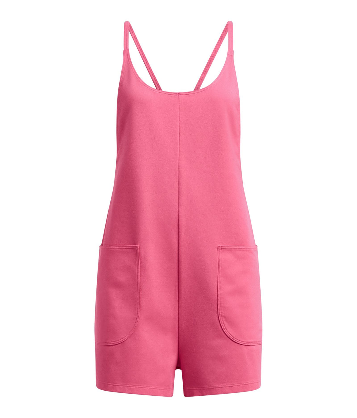 UA Motion Girls' Romper - Pink