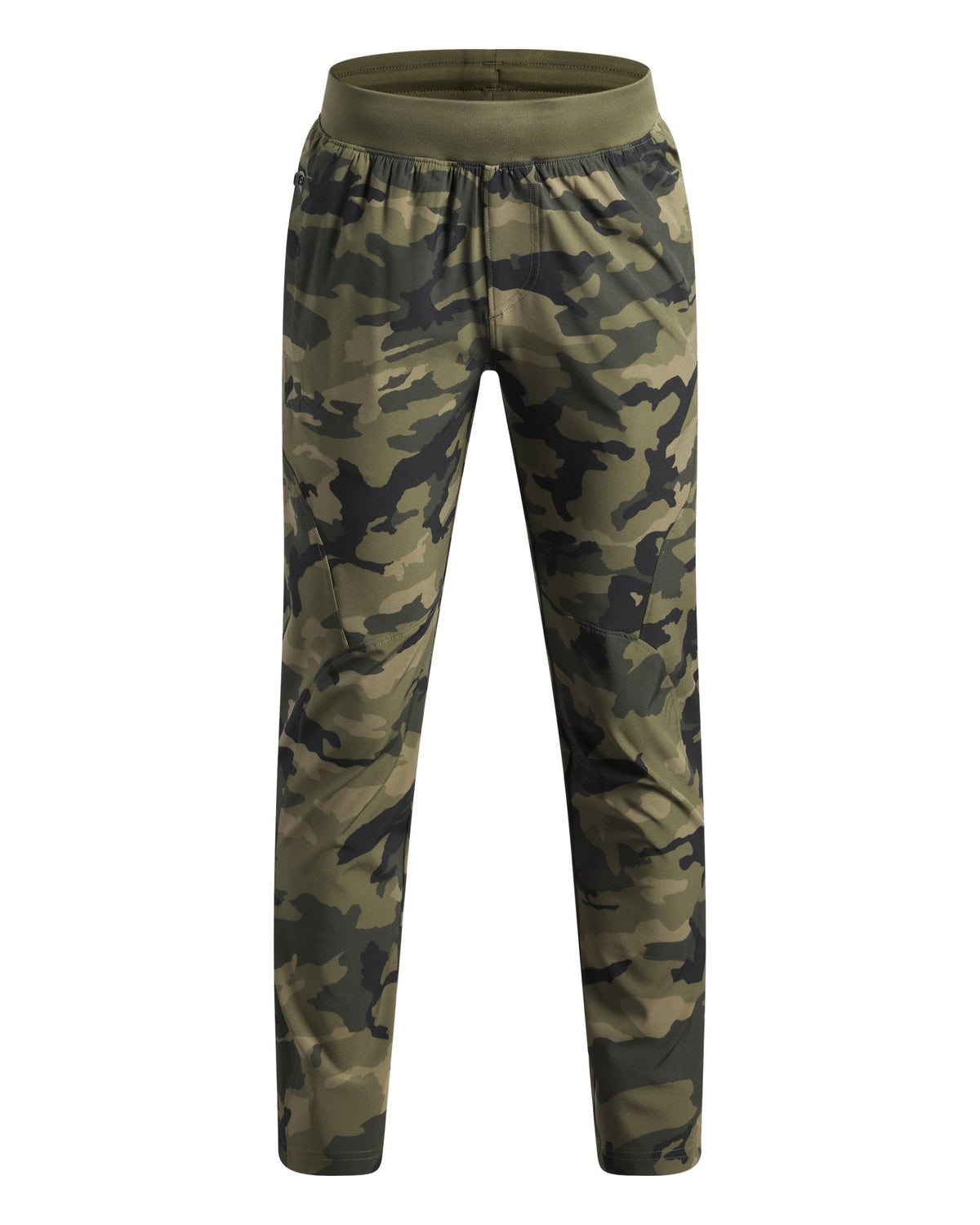 UA Sportstyle Woven Print Tapered Boys' Pants - Green