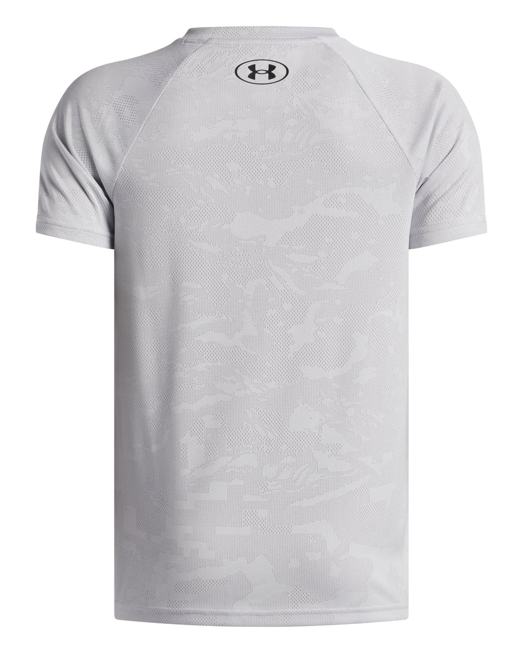 UA Tech™ Jacquard 2.0 Boys' Short Sleeve - Gray