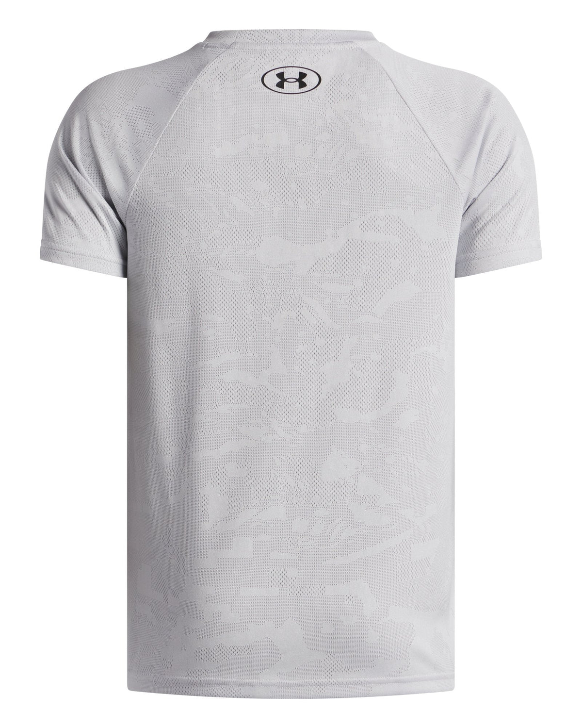 UA Tech™ Jacquard 2.0 Boys' Short Sleeve - Gray