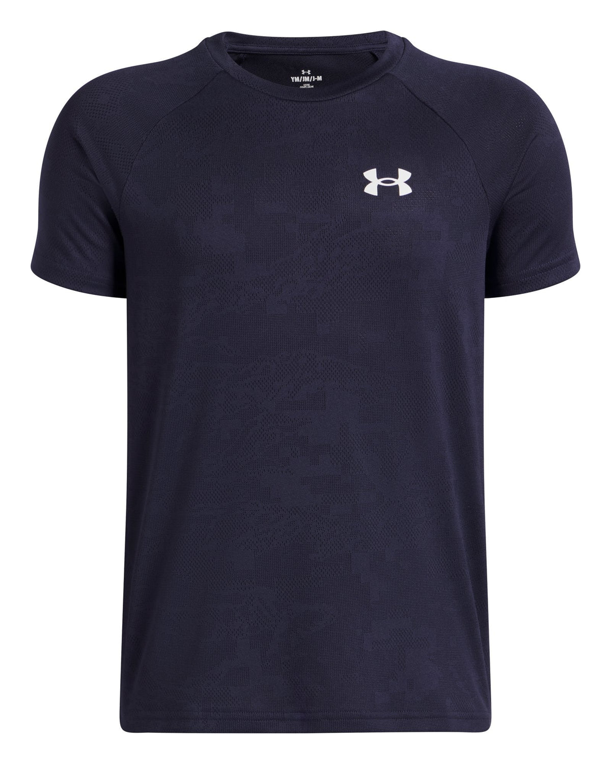 UA Tech™ Jacquard 2.0 Boys' Short Sleeve - Blue