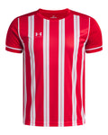 UA Challenger Stripe Kids' Jersey - Red