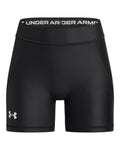 UA Team 4" Shorty Girls' Shorts - Black