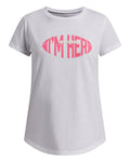 UA Flag Football Girls' Short Sleeve - White