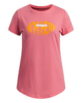 UA Flag Football Girls' Short Sleeve - Pink