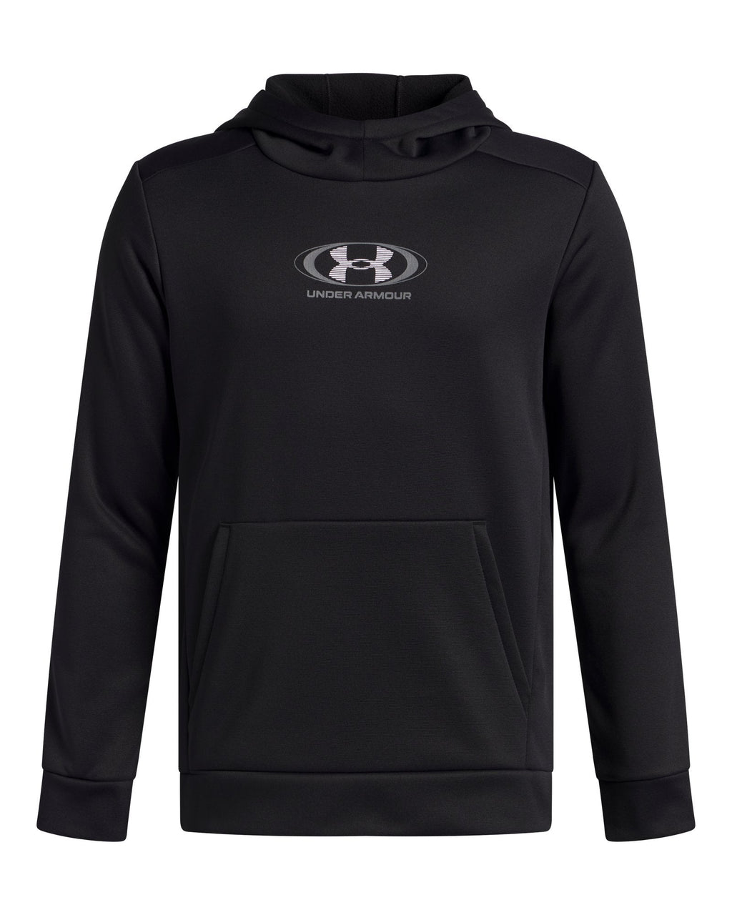 Armour Fleece® Starlight Logo Boys' Hoodie - Black