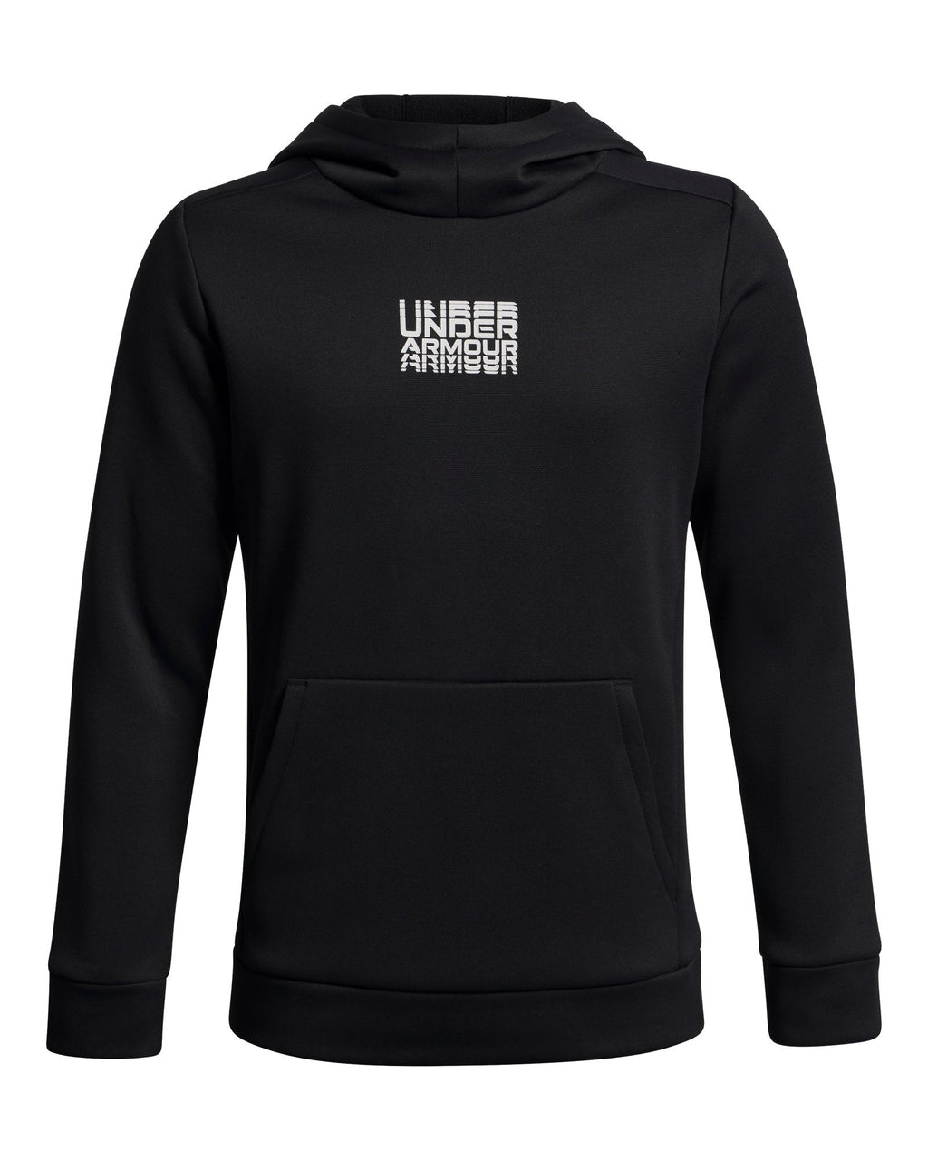 Armour Fleece® Retro Graphic Boys' Hoodie - Black