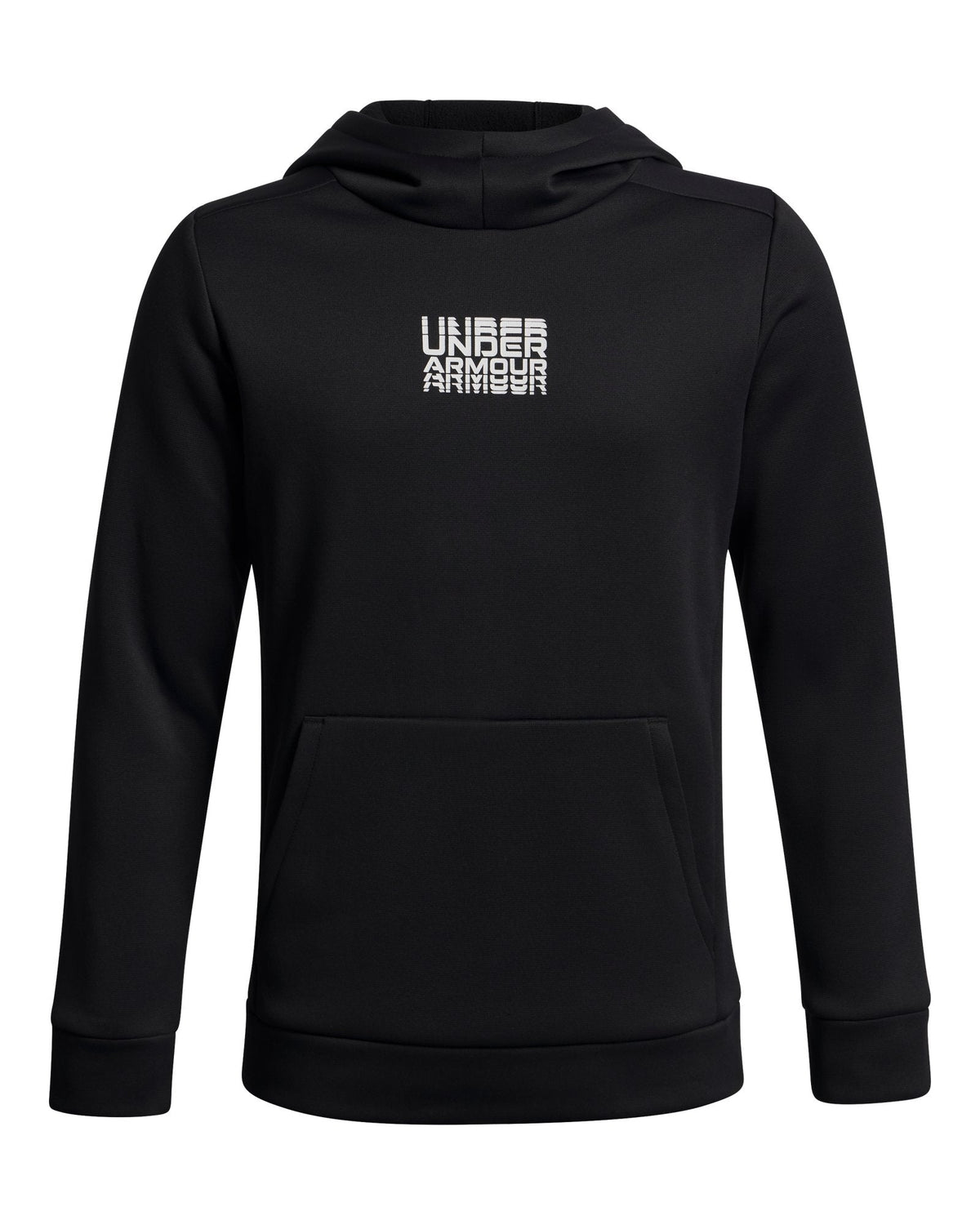 Armour Fleece® Retro Graphic Boys' Hoodie - Black