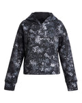 Armour Fleece® Print Girls' Hoodie - Black