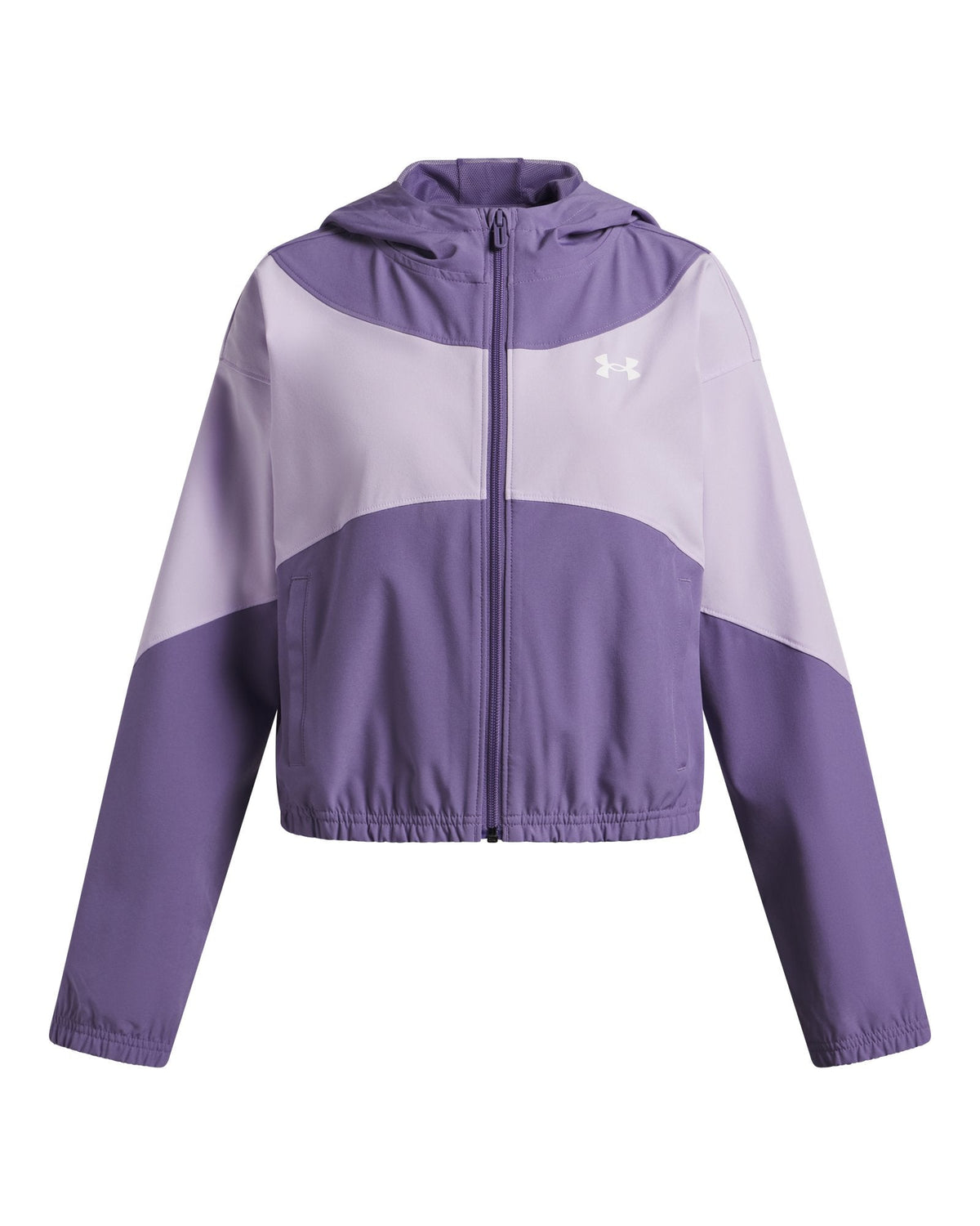 UA Rival Woven Girls' Jacket - Purple