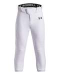 UA Utility Elite Tweener Boys' Pants - White