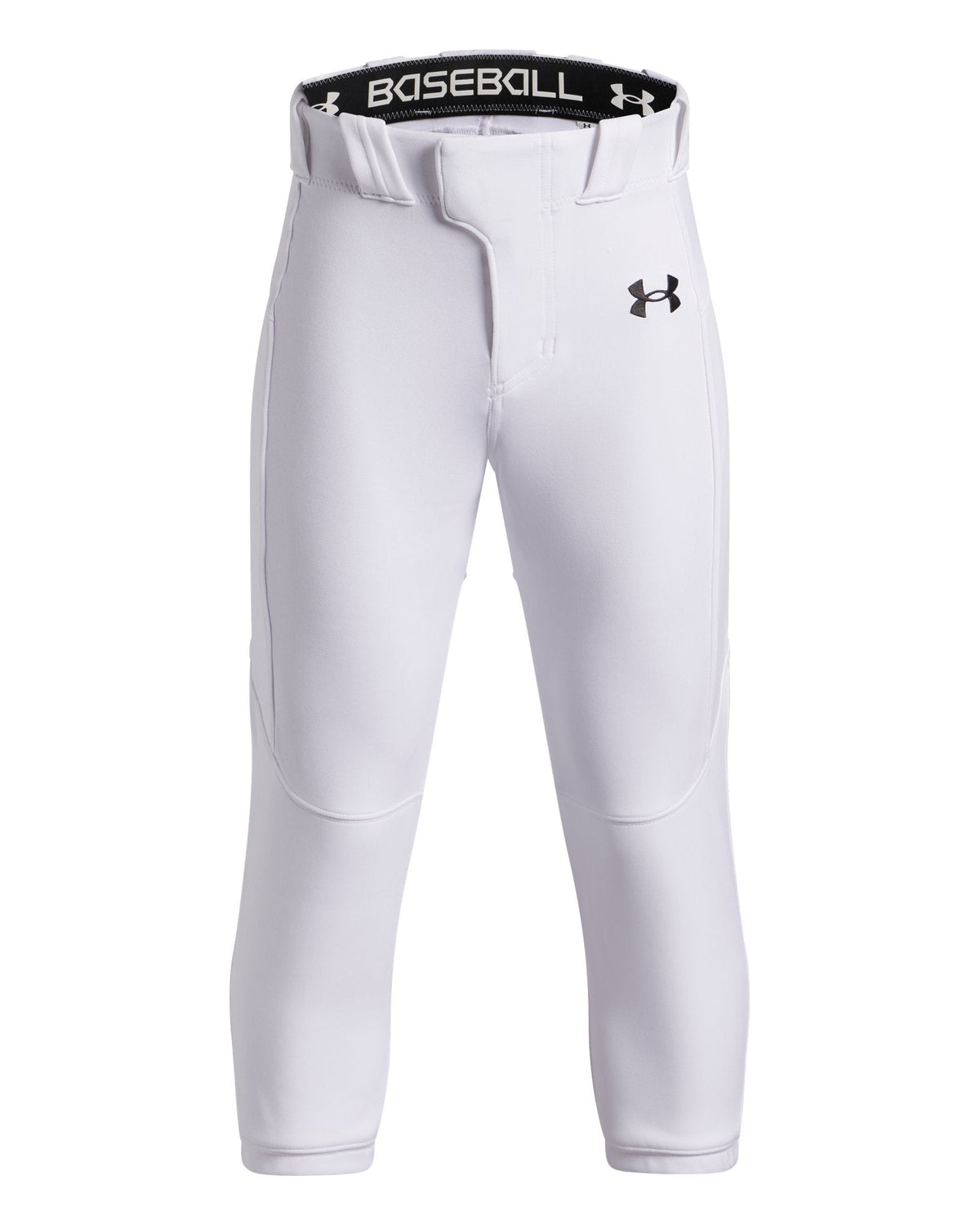 UA Utility Elite Tweener Boys' Pants - White
