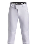 UA Utility Pro Knicker Piped Boys' Pants - White