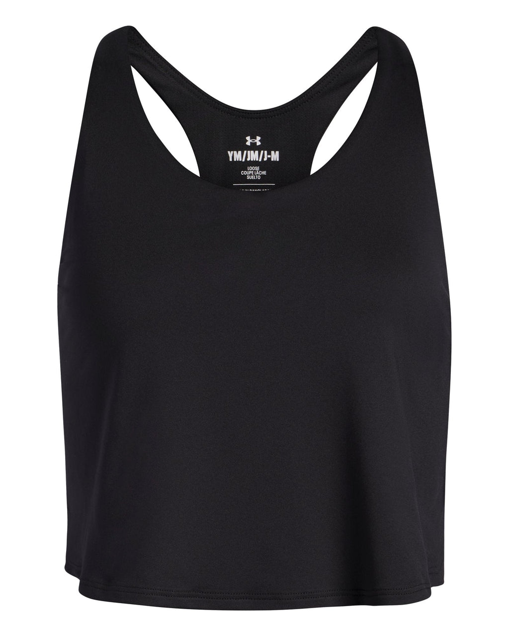 UA Motion Loose Girls' 2-in-1 Tank - Black