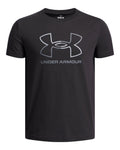 UA GL Foundation Boys' Short Sleeve - Black