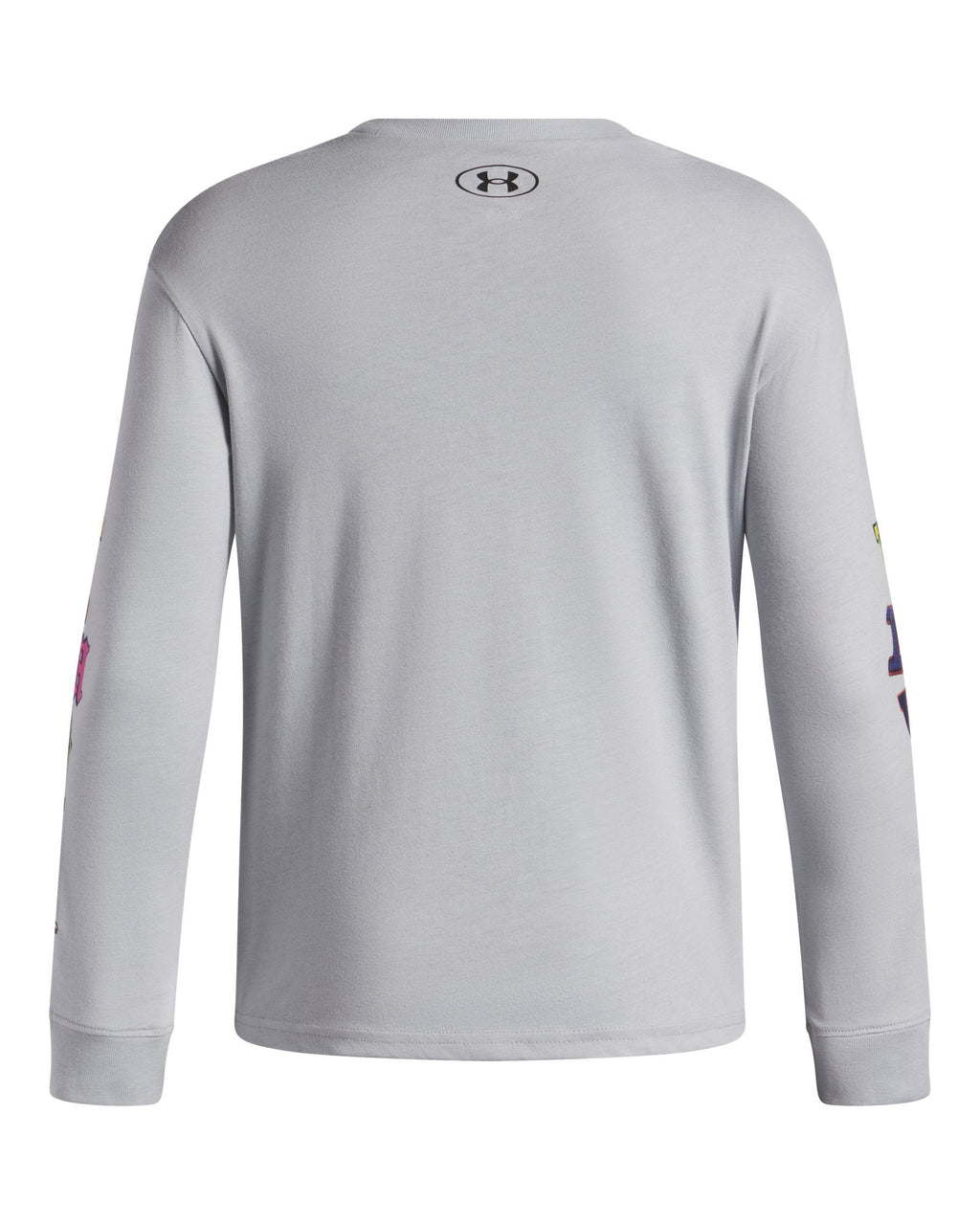UA Varsity Patch Boys' Long Sleeve - Gray
