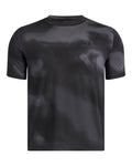 UA Vanish Printed Boys' Short Sleeve - Black