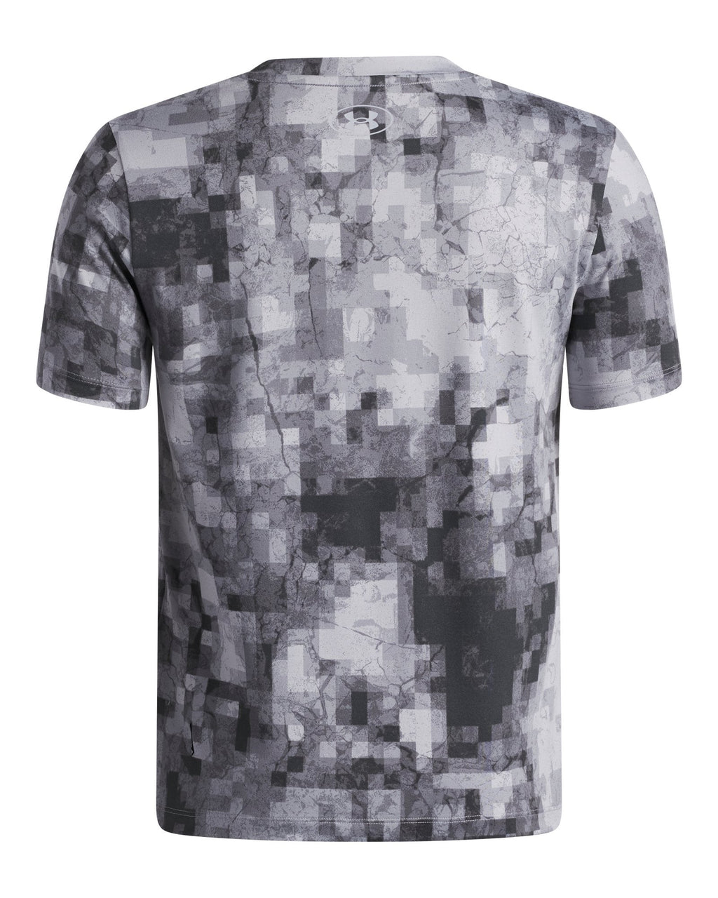 UA Vanish Printed Boys' Short Sleeve - Black