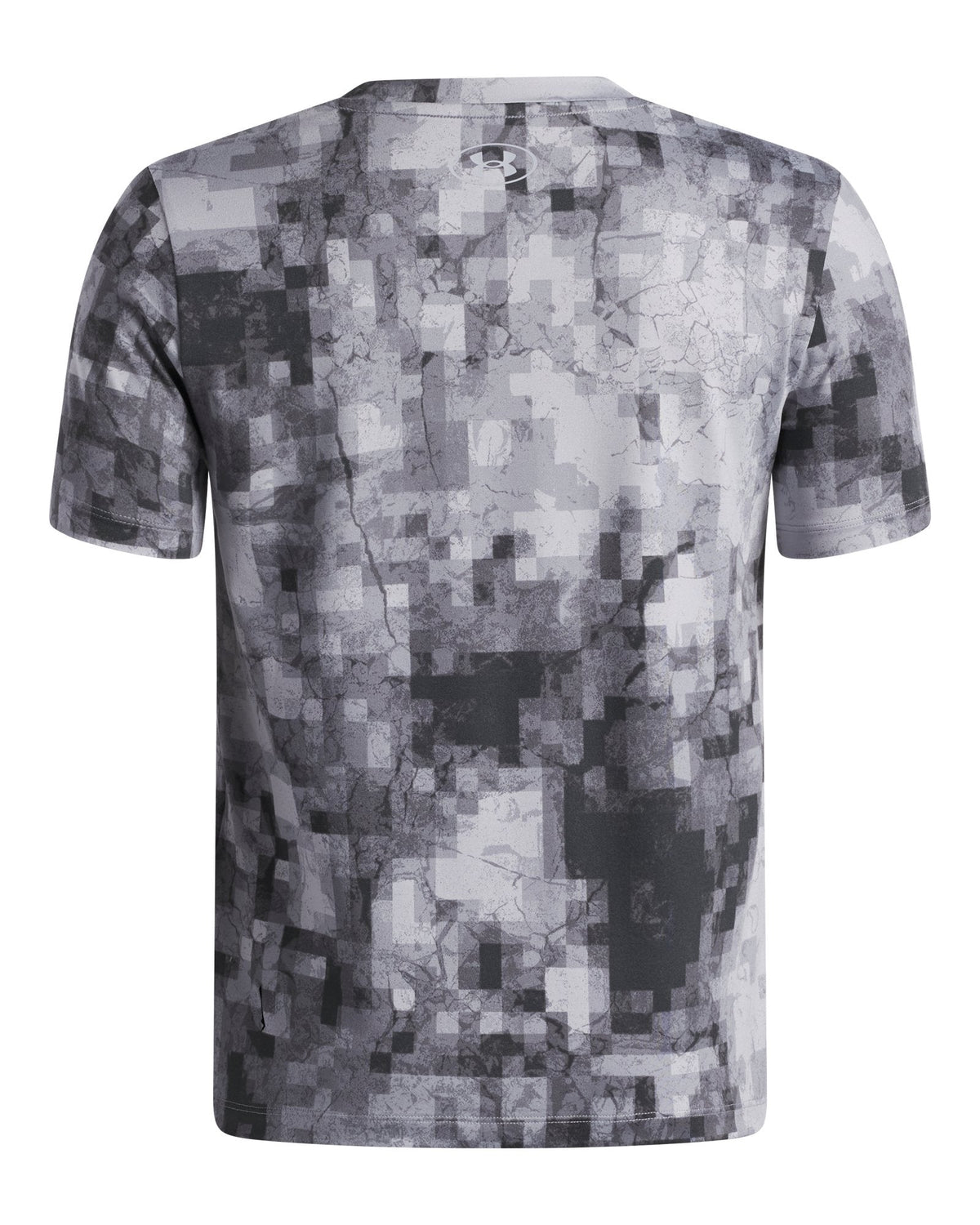 UA Vanish Printed Boys' Short Sleeve - Black