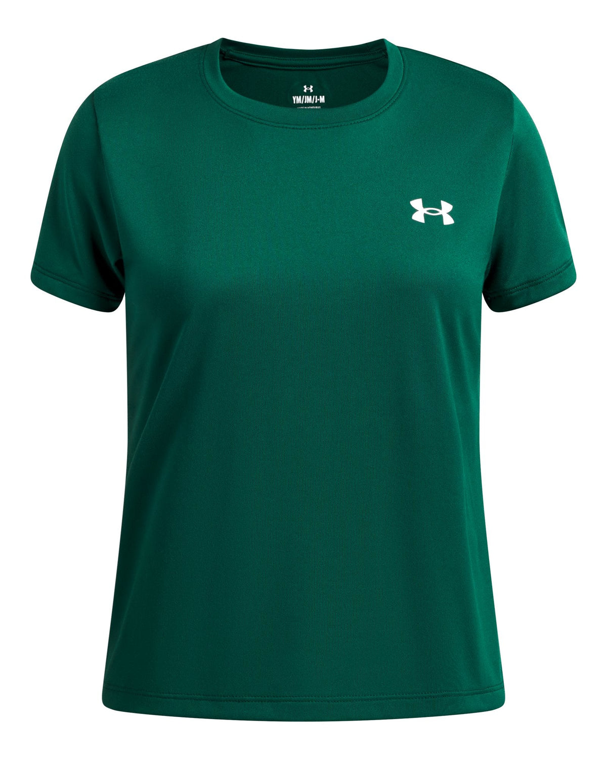 UA Tech™ Girls' Short Sleeve - Green