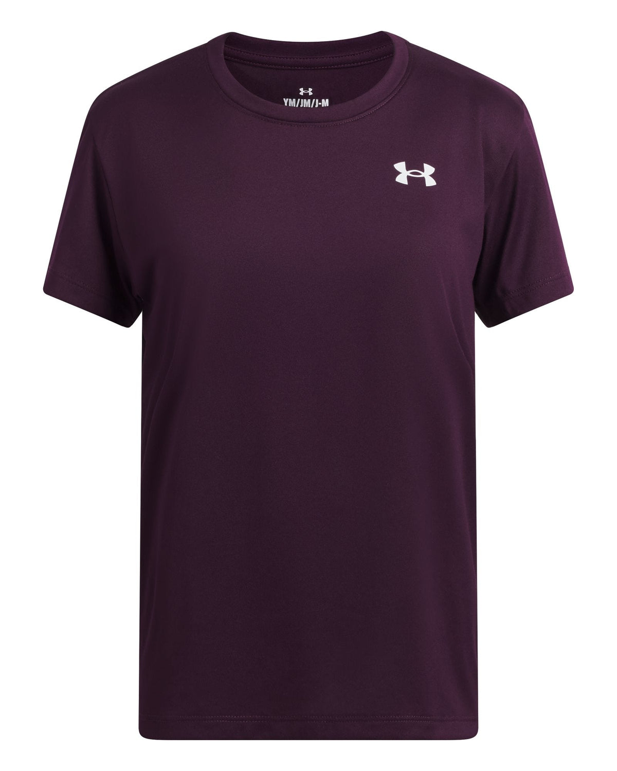 UA Tech™ Girls' Short Sleeve - Purple