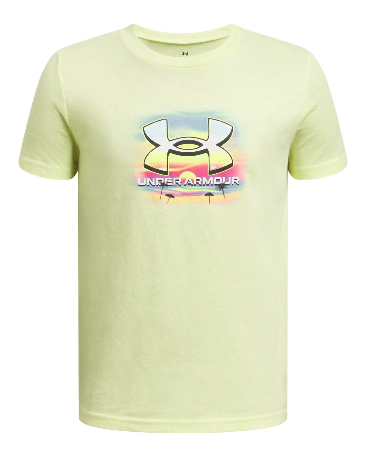 UA Summer Graphic Boys' Short Sleeve - Yellow