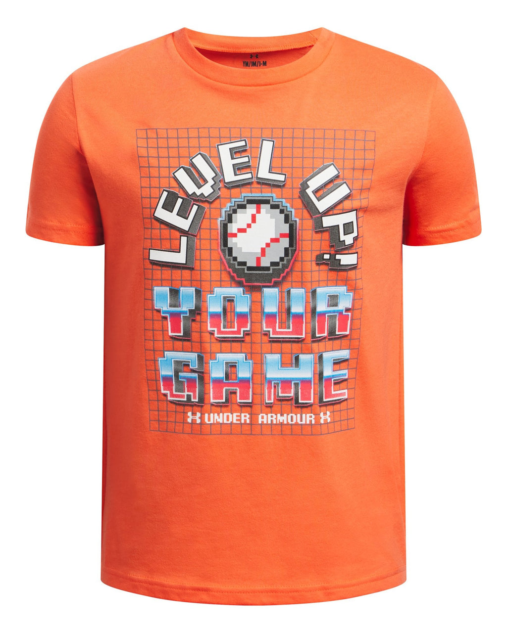 UA Baseball Level Up Boys' Short Sleeve - Orange