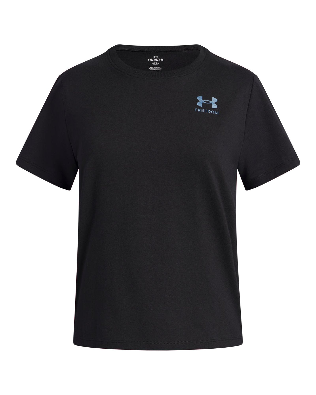 UA Freedom Flag Girls' T-Shirt - Black