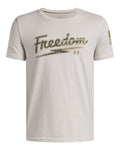 UA Freedom Military Boys' T-Shirt - White