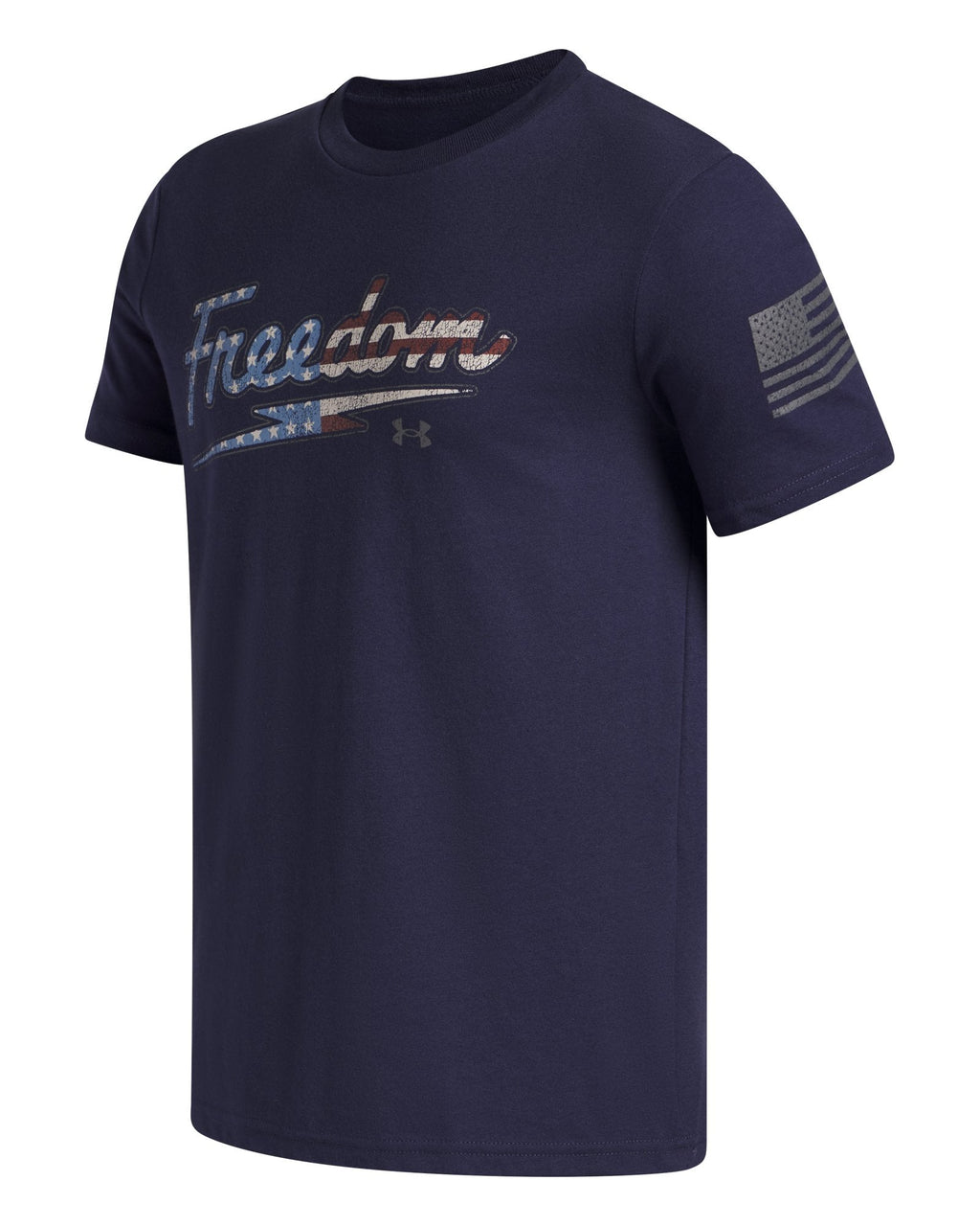 UA Freedom Military Boys' T-Shirt - Blue