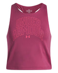 UA Motion Branded Girls' Tank - Red