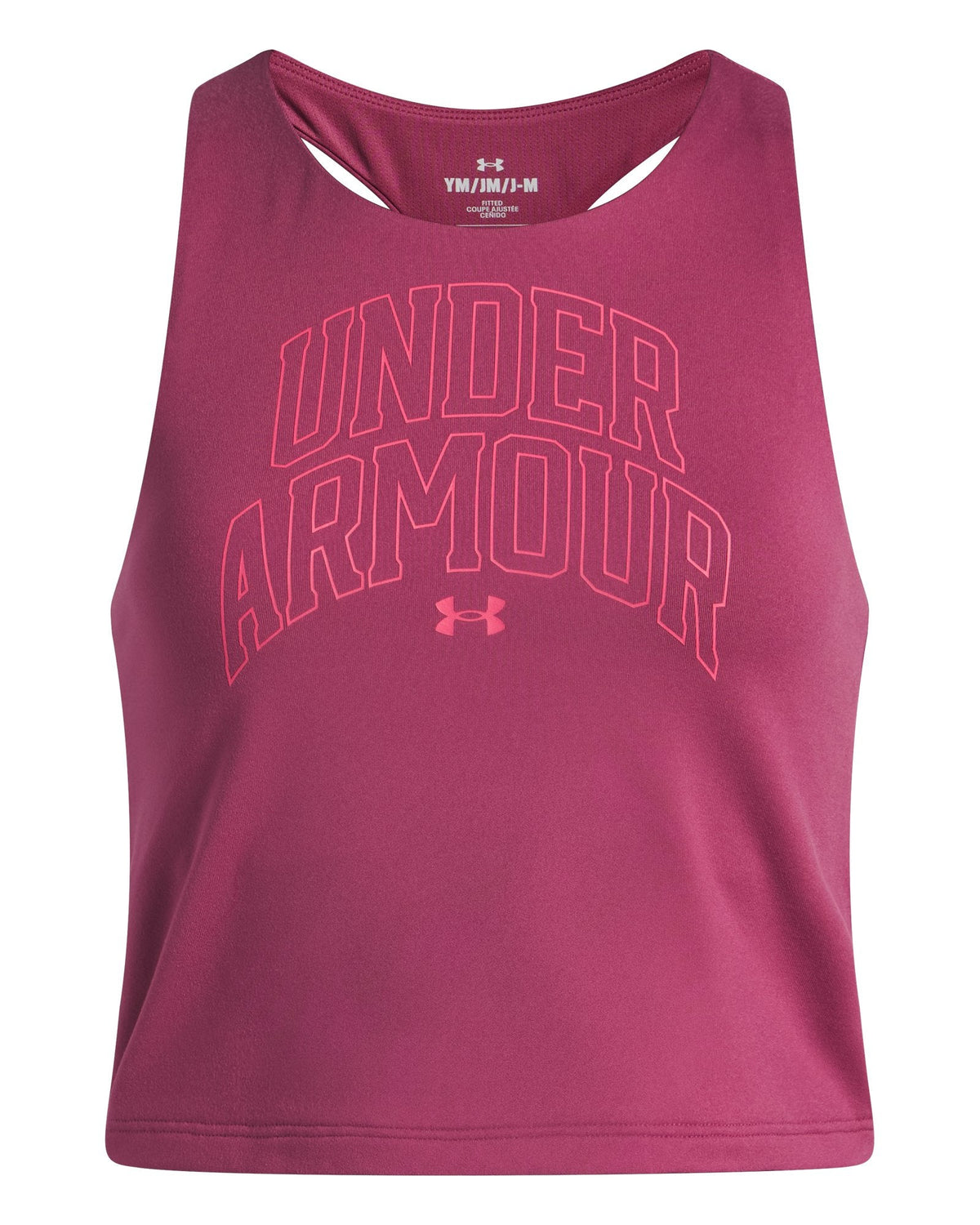 UA Motion Branded Girls' Tank - Red