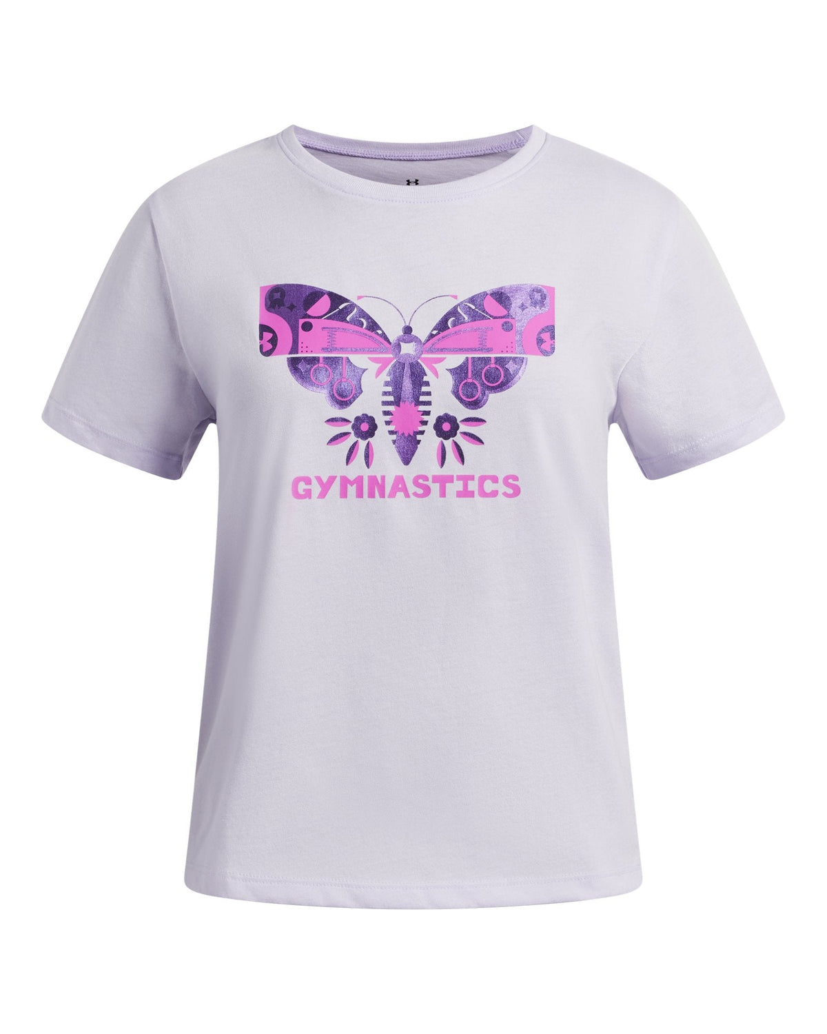 UA Gymnastics Girls' Short Sleeve - Purple