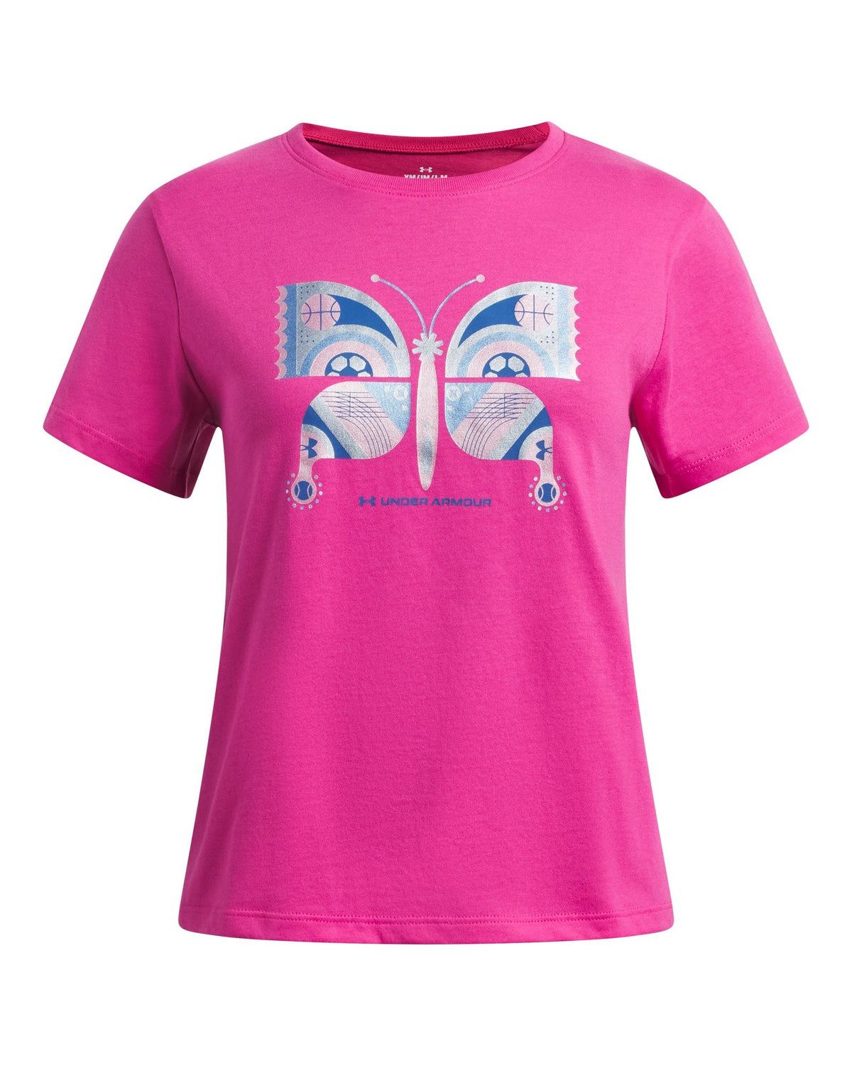 UA Branded Sport Girls' Short Sleeve - Pink