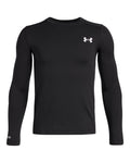 UA Base™ 2.0 Boys' Crew - Black