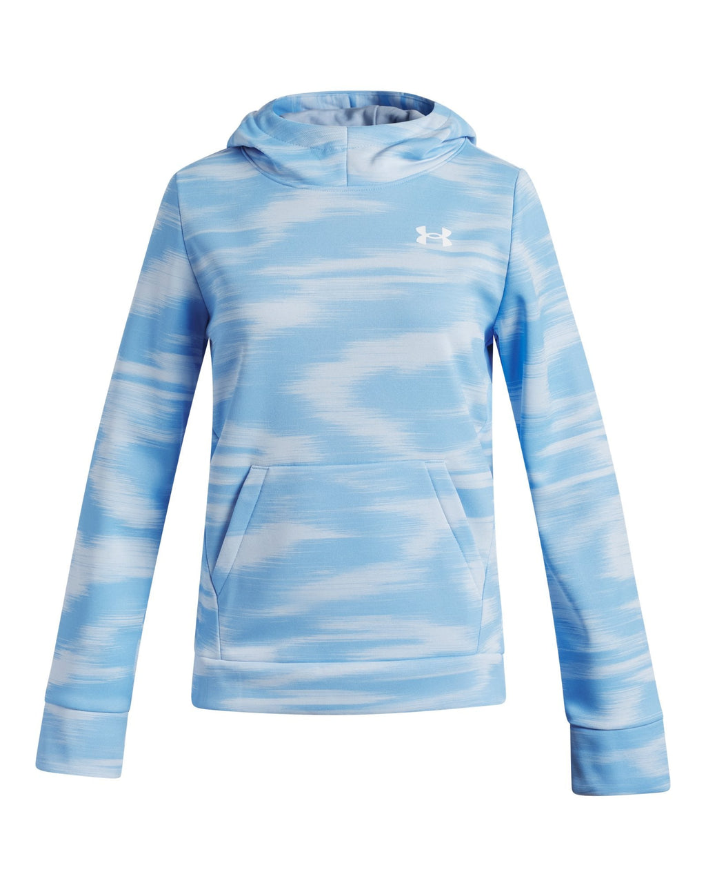 Armour Fleece® Print Girls' Hoodie - Blue